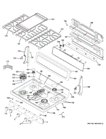 Control Panel & Cooktop parts for Ge Range PGB940ZEJ1SS from AppliancePartsPros.com