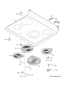 Parts For Ge Jb630df4ww Range Appliancepartspros Com