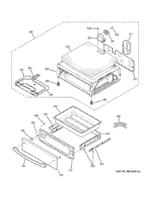 Warming Drawer parts for Ge Range PB930TH3WW from AppliancePartsPros.com