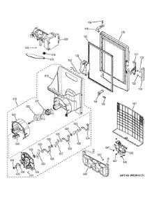 Ice Maker & Dispenser parts for Ge Refrigerator GFE26GMHEES from AppliancePartsPros.com