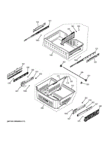 Freezer Shelves parts for Ge Refrigerator CYE22TSHESS from AppliancePartsPros.com
