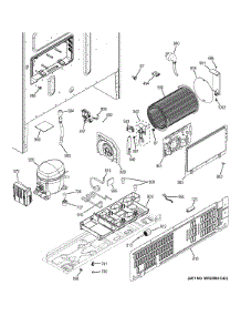 Machine Compartment parts for Ge Refrigerator CFE28TSHDSS from AppliancePartsPros.com