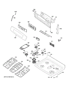 Control Panel & Cooktop parts for Ge Range PGB940DEF1BB from AppliancePartsPros.com