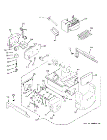 Ice Maker & Dispenser parts for Ge Refrigerator GSE26HMEDHES from AppliancePartsPros.com
