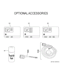 Optional Accessories parts for Ge Room Air Conditioner AZ65H09EBMW2 from AppliancePartsPros.com