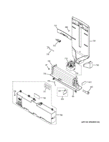 Fresh Food Section parts for Ge Refrigerator GNE26GGDDWW from AppliancePartsPros.com