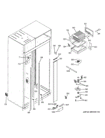 Freezer Section parts for Ge Refrigerator ZISS360DXDSS from AppliancePartsPros.com