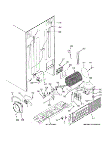 Sealed System & Mother Board parts for Ge Refrigerator GSHS9NGYCCSS from AppliancePartsPros.com