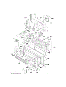Motor & Chassis Parts parts for Ge Room Air Conditioner AZ61H15EACM3 from AppliancePartsPros.com