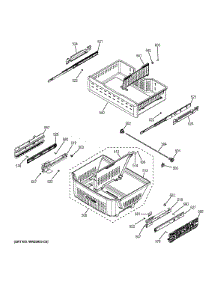 Freezer Shelves parts for Ge Refrigerator PFE27KSDCSS from AppliancePartsPros.com