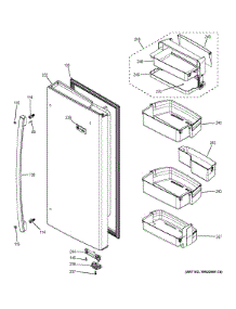 Parts for GE PFE29PSDCSS Refrigerator - AppliancePartsPros.com