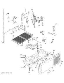 Unit Parts parts for Ge Refrigerator GTH18DBDKRBB from AppliancePartsPros.com