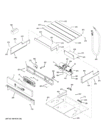 Control Panel parts for Ge Wall Oven JK5500SF5SS from AppliancePartsPros.com