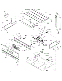 Control Panel parts for Ge Wall Oven JT5500DF1WW from AppliancePartsPros.com