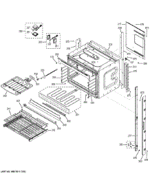 Upper Oven parts for Ge Wall Oven PK7500DF2BB from AppliancePartsPros.com