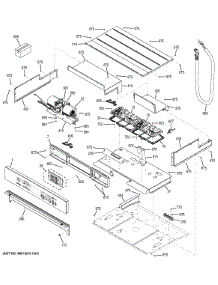 Control Panel parts for Ge Wall Oven PT7550DF2WW from AppliancePartsPros.com