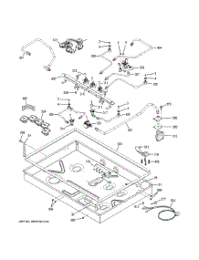 Gas & Burner Parts parts for Ge Cooktop CGP350SET4SS from AppliancePartsPros.com