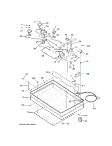 Gas & Burner Parts parts for Ge Cooktop JGP333DET2WW from AppliancePartsPros.com