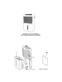 APEL70LWL1 GE Dehumidifier Parts & Free Repair Help - AppliancePartsPros