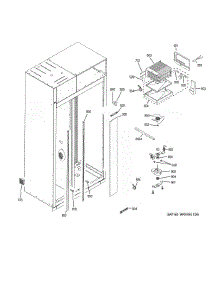 Freezer Section parts for Ge Refrigerator ZISS420NKCSS from AppliancePartsPros.com