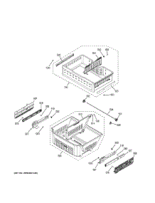 Freezer Shelves parts for Ge Refrigerator PYE22KSKFSS from AppliancePartsPros.com