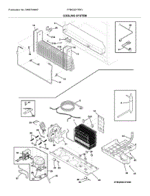 Cooling System parts for Frigidaire Refrigerator FPBC2277RFJ from AppliancePartsPros.com