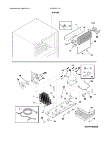 System parts for Frigidaire Refrigerator FGTR2037TD1 from AppliancePartsPros.com