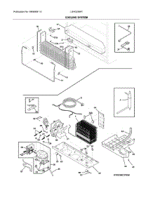 System parts for Frigidaire Refrigerator LGHD2369TD2 from AppliancePartsPros.com