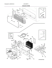 Cooling System parts for Frigidaire Refrigerator LGHD2369TF1 from AppliancePartsPros.com