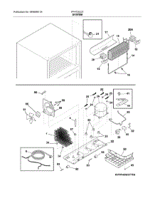 System parts for Frigidaire Refrigerator FFHT2032TM0 from AppliancePartsPros.com