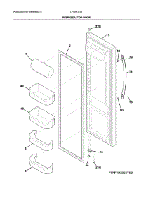 LFSS2312TF0 Frigidaire Refrigerator Parts & Free Repair Help ...