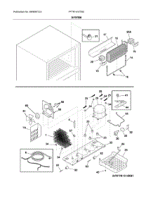 Parts for Frigidaire FFTR1614TW0 Refrigerator - AppliancePartsPros.com