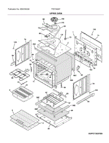 Upper Oven parts for Frigidaire Wall Oven FFET3026TWC from AppliancePartsPros.com