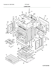 Lower Oven parts for Frigidaire Wall Oven FFET3026TDC from AppliancePartsPros.com
