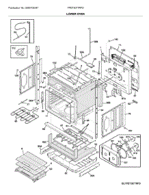 Lower Oven parts for Frigidaire Wall Oven FPET3077RFD from AppliancePartsPros.com