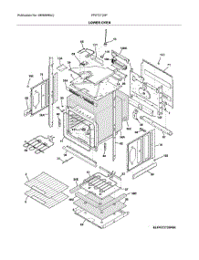 Lower Oven parts for Frigidaire Wall Oven FFET2725PBE from AppliancePartsPros.com