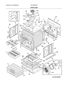 Upper Oven parts for Frigidaire Wall Oven FGET3065PDB from AppliancePartsPros.com