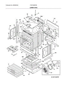 Lower Oven parts for Frigidaire Wall Oven FGET3065PDB from AppliancePartsPros.com