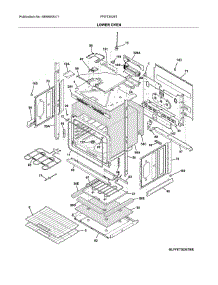 Lower Oven parts for Frigidaire Wall Oven FFET3026TWB from AppliancePartsPros.com