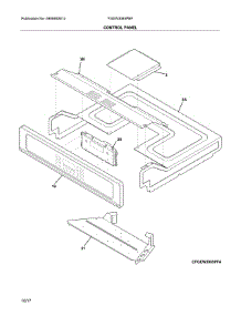 Control Panel parts for Frigidaire Wall Oven FGEW3065PBF from AppliancePartsPros.com
