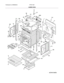 Lower Oven parts for Frigidaire Wall Oven FFET2726TWA from AppliancePartsPros.com