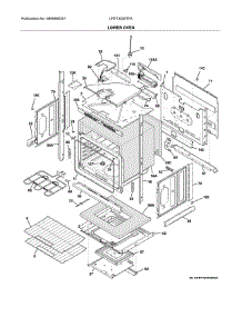 Lower Oven parts for Frigidaire Wall Oven LFET3026TFA from AppliancePartsPros.com