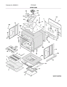 Upper Oven parts for Frigidaire Wall Oven FFET3026TDA from AppliancePartsPros.com