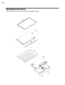 Refrigerator Parts parts for Kenmore Refrigerator 795.79439211 (79579439211, 795 79439211) from AppliancePartsPros.com