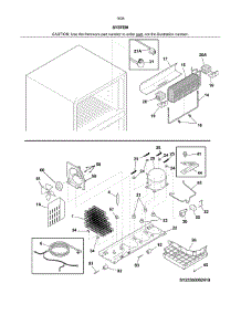 System parts for Kenmore Refrigerator 253.70085612 (25370085612, 253 70085612) from AppliancePartsPros.com