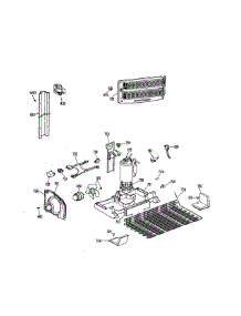 Unit Parts parts for Kenmore Refrigerator 363.9711586 (3639711586, 363 9711586) from AppliancePartsPros.com