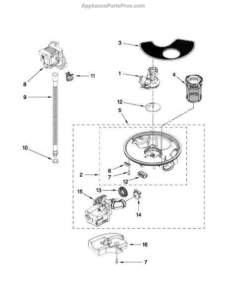 Whirlpool W10488094 Clamp (AP5607692) - AppliancePartsPros.com