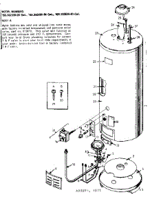 153332430 Kenmore Water Heater Parts & Free Repair Help ...