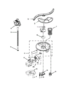 66513293k115 Kenmore Dishwasher Parts & Free Repair Help 