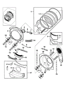 Drum Assy parts for Kenmore Dryer 402.99032012 (40299032012, 402 99032012) from AppliancePartsPros.com